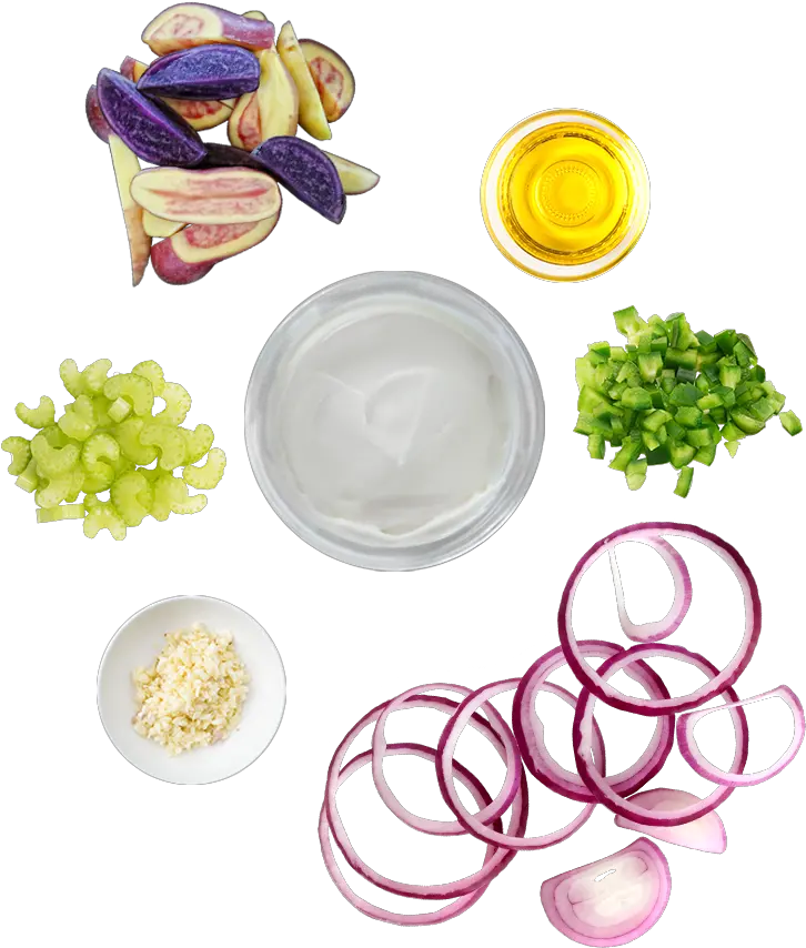  Hampton Creek Recipes Potato Salad Allergy Free Red Onion Png Potato Salad Png