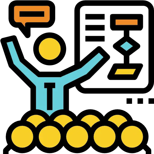  Custom Solutions U2014 Amyu0027s Edu Vector Presentation Icon Png Public Speaking Icon