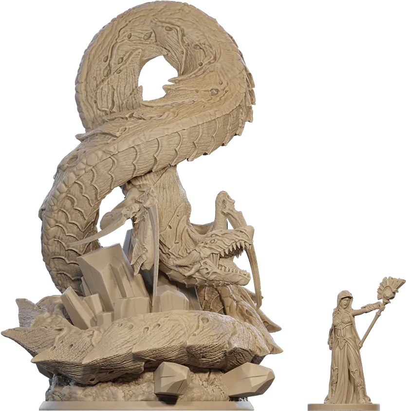  Volfyirion Miniature Discover The Design U2014 Tabula Games Carving Png Menacing Png