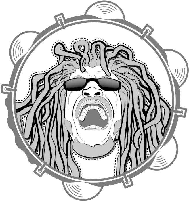  Visual Arts Silhouette Cartoon Remix Document Dreadlocks Vektor Keren Png Dreadlocks Png