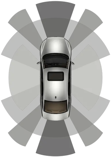  Truevisionai Simulation For Selfdriving Cars Png Top Down Car Icon