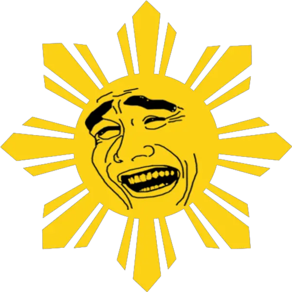  Download Philippines Yellow Clip Art 3 Stars And A Sun Philippine Flag Sun Vector Png 3 Stars Png