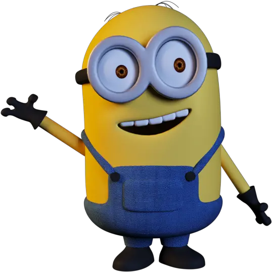  Minion By Legurk 3docean Happy Png Minions Icon