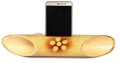  Bamboo Speaker Cum Holder Bamboo Mobile Phone Stand Cum Plywood Png Cum Png