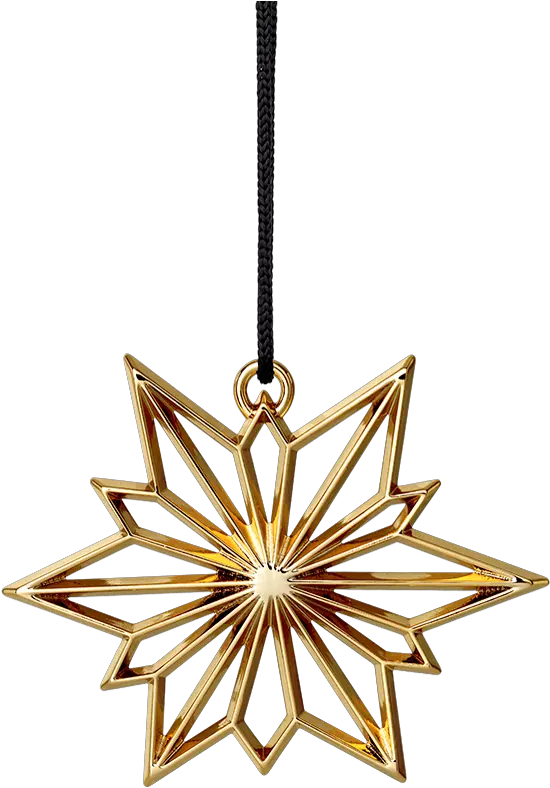  Rosendahl North Star H7 Gold Plated Buy Online Here Christmas Ornament Png North Star Png