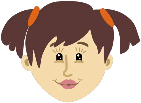  Girl Cartoon Head Character 3 Transparent Png U0026 Svg Vector Girl Head Cartoon Png Girl Cartoon Png