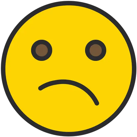  Confused Face Emoji Icon Of Colored Edakkadavu Pampa River Side Park Png Confused Face Png