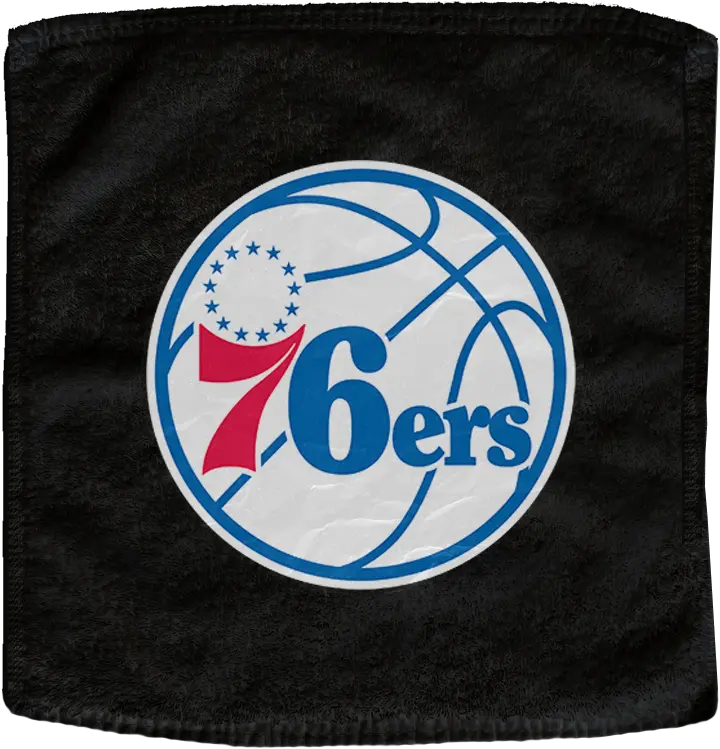  Philadelphia 76ers Custom Nba Basketball Rally Towel Circle Png 76ers Png