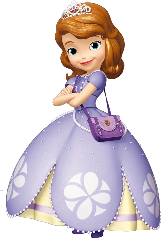  Check Out This Transparent Sofia The First With Shoulder Bag Png