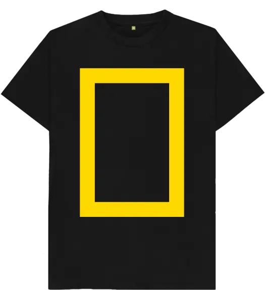  National Geographic Frame T Short Sleeve Png National Geographic Logo Png