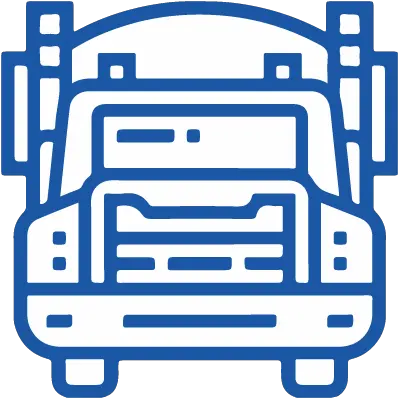  About Us Clipart Black And White Garage Png Semi Truck Icon Png