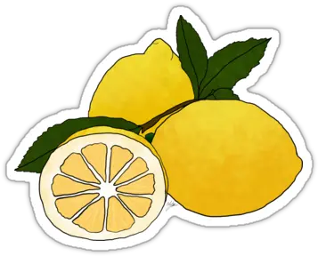  Image Result For Lemon Stickers Tumblr Png Tumbler Aesthetic Lemon Sticker Png Lemon Png