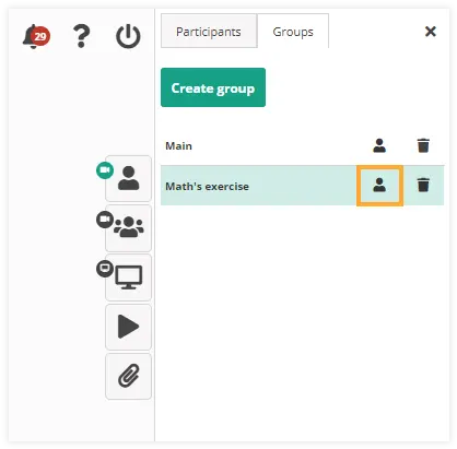  Virtual Classroom Breakout Rooms Or Groups Vedamo Png Icon