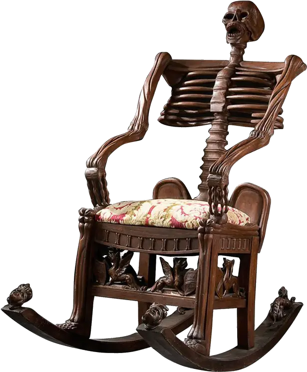  Download Skeleton Chair Skeleton Rocking Chair Gif Full Skeleton Rocking Chair Png Skeleton Gif Transparent