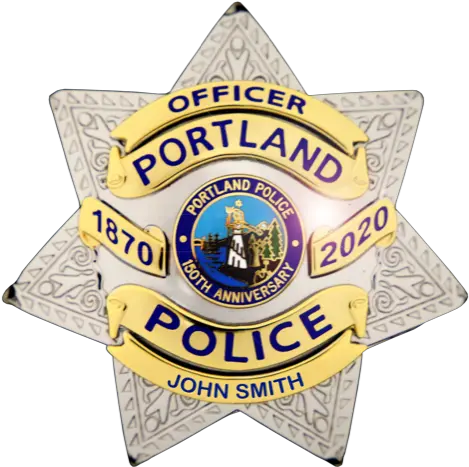  Portland Police Bureau News Via Flashalertnet Portland Police Department Logo Png Badge Png