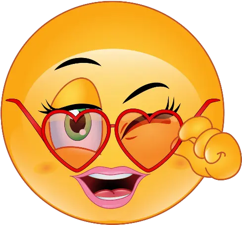  Download Emoticon Flirty Smiley Love Flirting Emoji Hq Png Flirty Smiley Smile Emoji Png