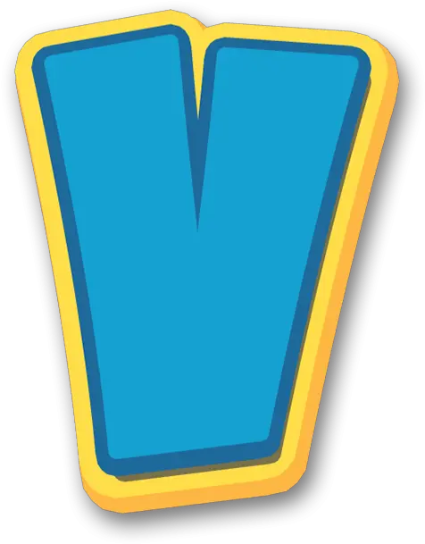  Alphabet Paw Patrol Letter V Letter Paw Patrol Font V Png Letter V Png