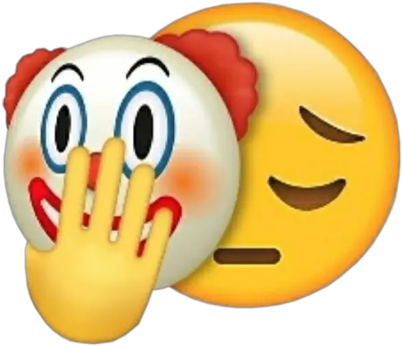  Png Stickers Emoji Clown Sad Sad Clown Emoji Clown Emoji Png