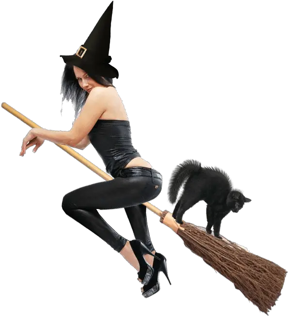  Sexy Witch Sexy Witch On Broom Png Witch Transparent Background