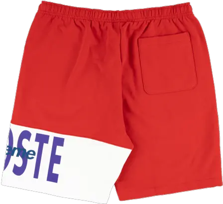  Lacoste Logo Panel Sweatshort U201cfw 19u201d Png