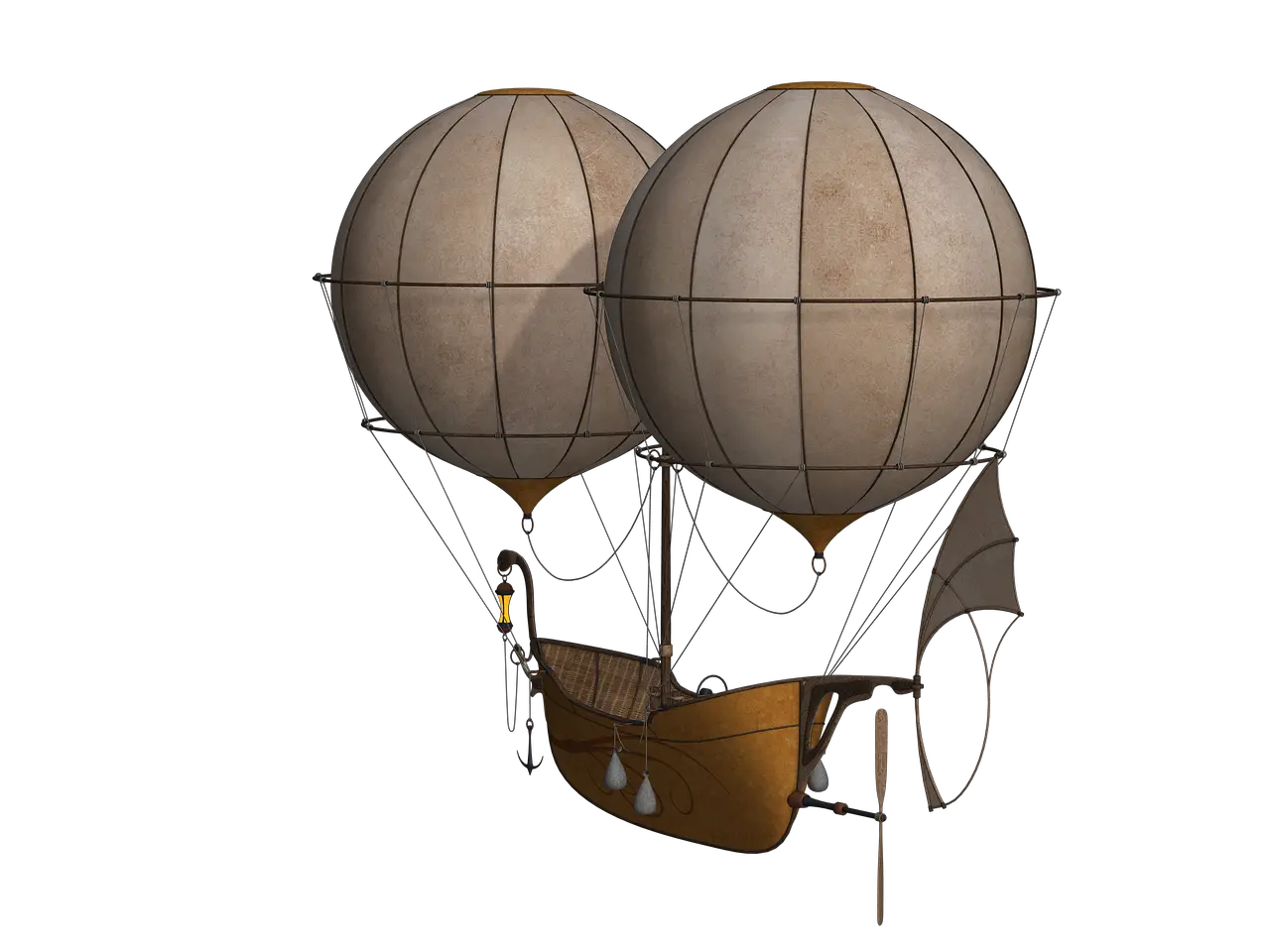  Hot Air Balloon Aircraft Free Image On Pixabay Steampunk Hot Air Balloon Png Up Balloons Png