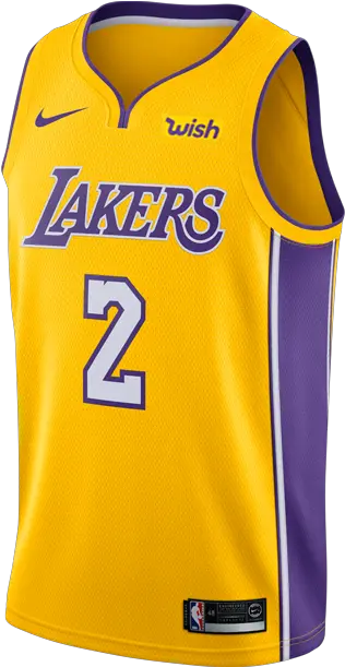  Jersey Transparent Background Png Mart Los Angeles Lakers Camisetas Shirt Png