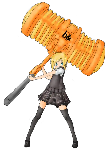  Download Comment Picture Ban Hammer Transparent Anime Ban Hammer Emoji Discord Png Ban Hammer Png