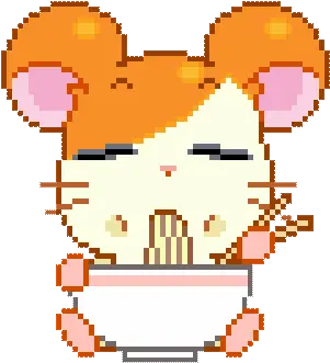  Pin By Reema Hamtaro Pixel Gif Png Kawaii Gif Transparent