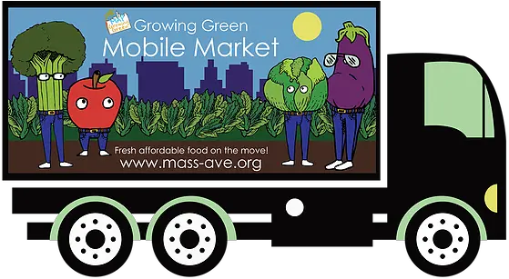  At The Market Massaveproject Cartoon Png Truck Icon Png