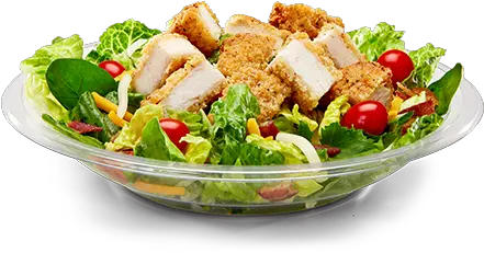  Mcdonalds Premiumbaconranchsaladwithcrispychickenpng Caesar Salad Bacon Transparent Background