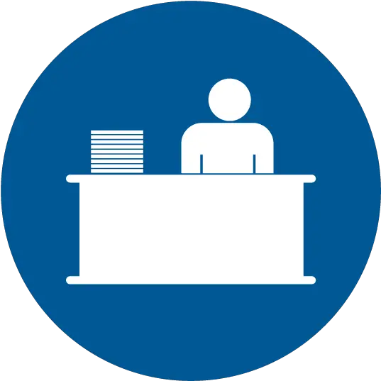  Work Experience Symbol Blue Png Image Hard Work Icon Blue