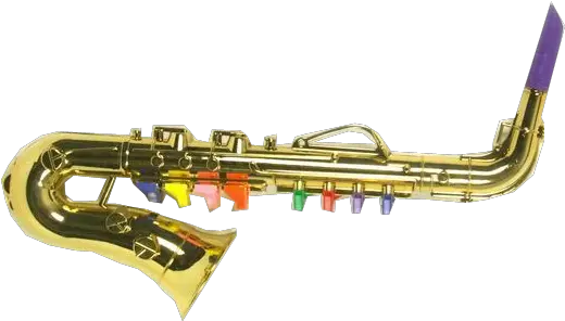  Download Hd Children Saxophone Toy Types Of Trombone Png Trombone Transparent