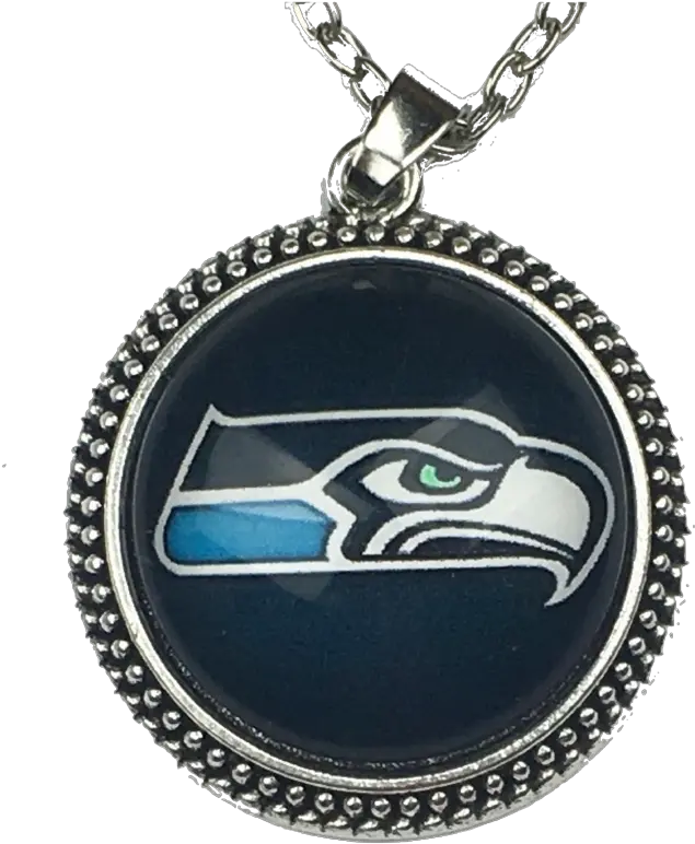  Seahawk Necklace Seattle Seahawks Png Seahawk Logo Png