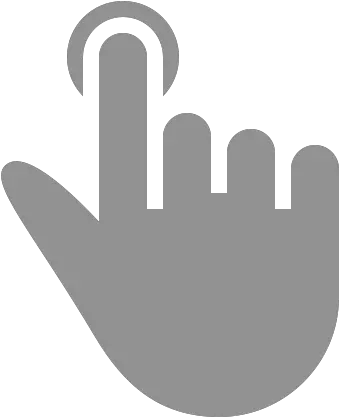  Finger Tap Icon Black Click Icon Png Tap Icon Png