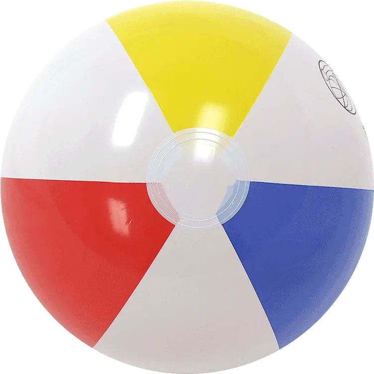  20 Inch Traditional Beach Balls From Beachballscom Circle Png Beach Balls Png