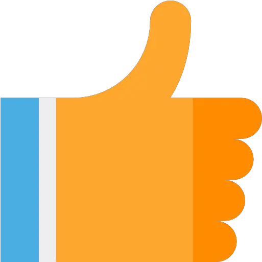  Thumbs Up Icon Text Customer Satisfaction Flat Icon Png Thumb Up Png