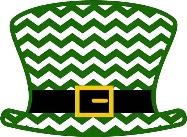  Chevron Leprechaun Hat Gray Chevron Rug Png Leprechaun Hat Png