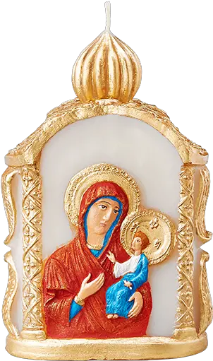  Madonna And Child Jesus Candle Religious Item Png Double Tap Icon