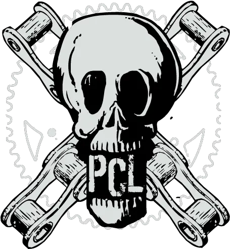  Pcl Skullcrossbones Riding Gravel Skeleton Png Skull Crossbones Png