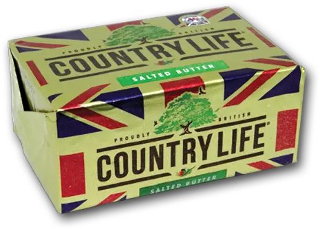  Butter Foil Hovat Printed Packaging Specialists Country Life Butter Png Butter Transparent