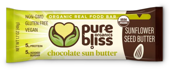  Organic Chocolate Sun Butter Bars Case12 Organic Certification Png Real Sun Png