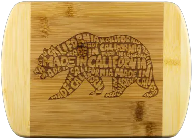  Zig Zag California Bear Cutting Board Grizzly Bear Png California Bear Png