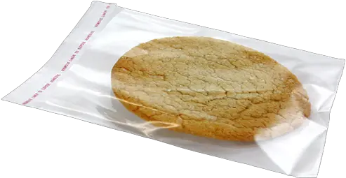  Item 6936 Cookie Bag With Tape Paksher Potato Bread Png Cookies Transparent