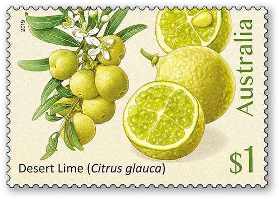  Bush Citrus Australia Post Lemon Aspen Australian Stamps Png Lime Transparent Background