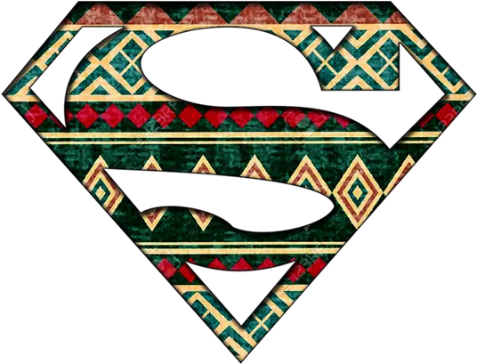  Super Hero African Pattern Superman Decal Png Pictures Of Batman Logos