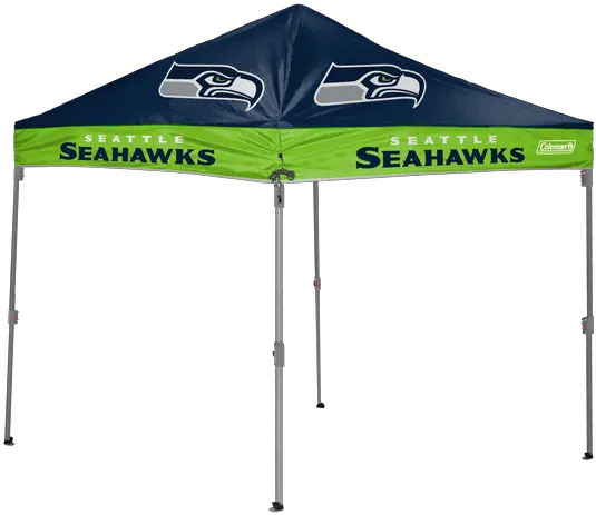  Rawlings Coleman Nfl Seattle Seahawks 10x10 Straight Leg Canopy Tennessee Titans Png Seahawk Logo Png