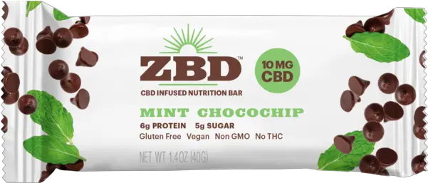  Mint Chocochip 10 Mg Cbd Infused Nutrition Bar The Natural Superfood Png Superfruit Logo