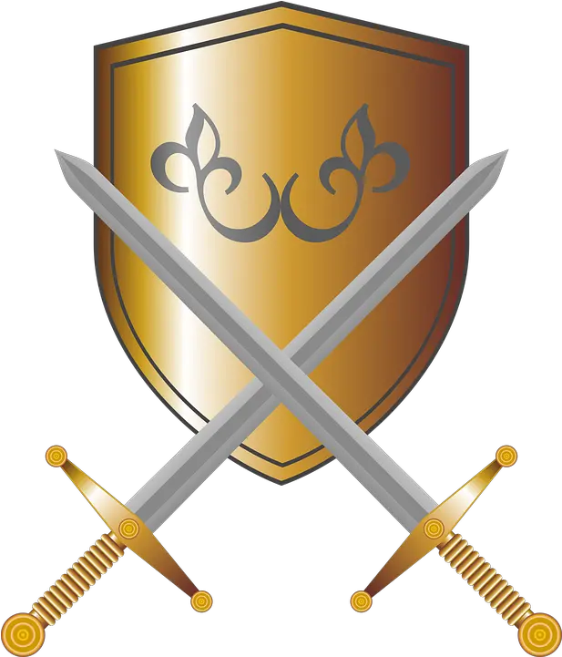  Download Swords Clipart Knight Sword Sword Frame Png Knight Sword Png