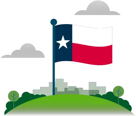  State Studies Flagpole Png Texas Flag Icon