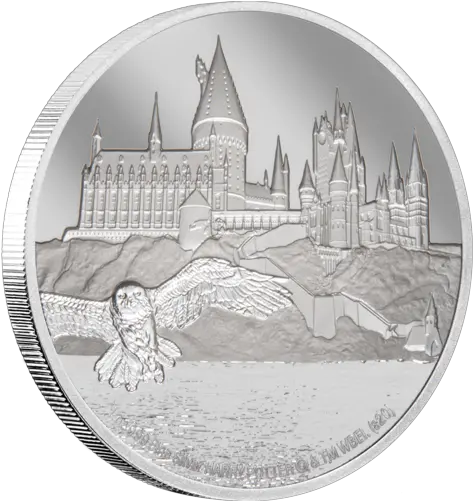  Hogwarts Castle 1oz Silver Coin Harry Potter 2 2020 Png Hogwarts Transparent